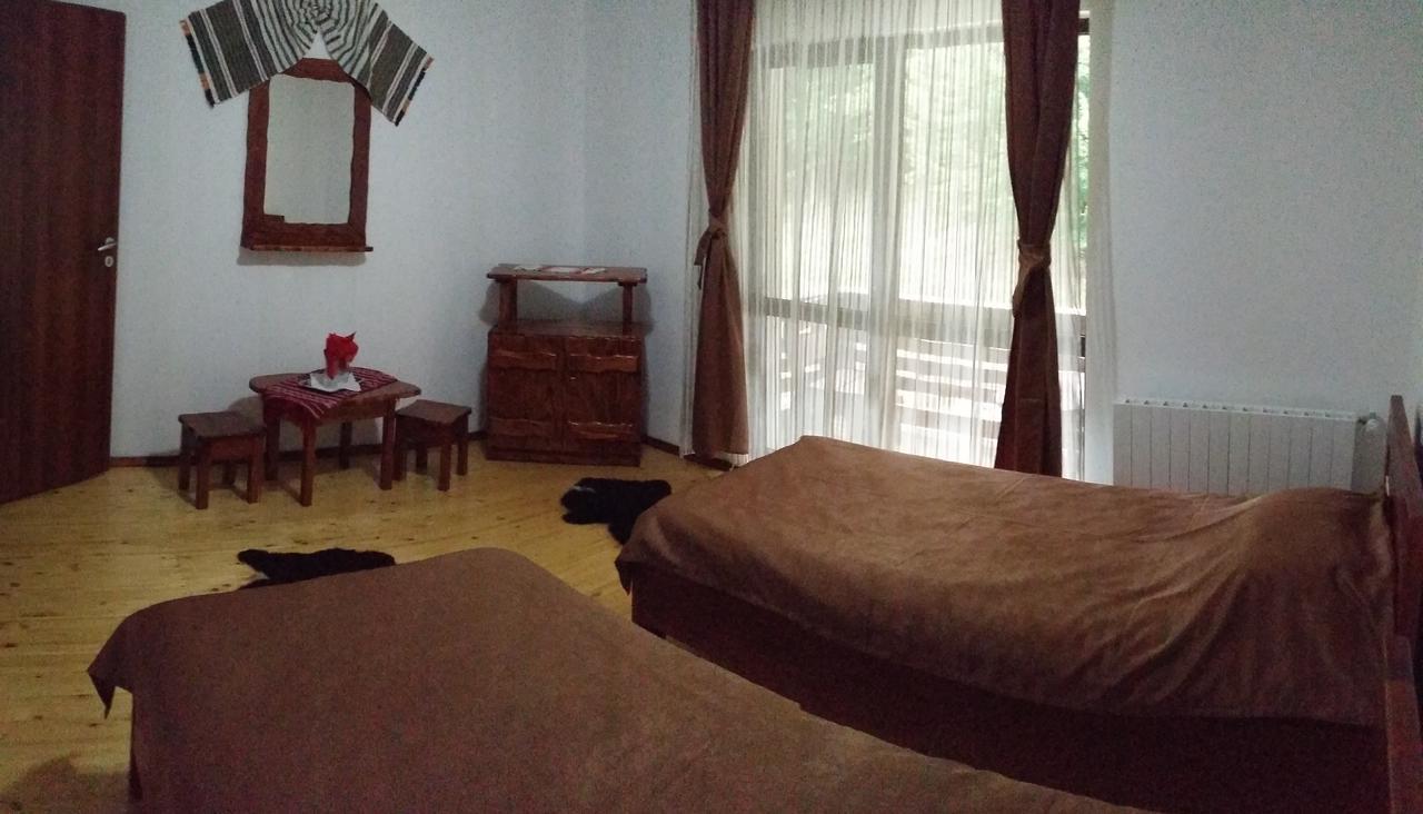 Cabana Barlogul Lupilor Villa Berevoesti Exterior photo